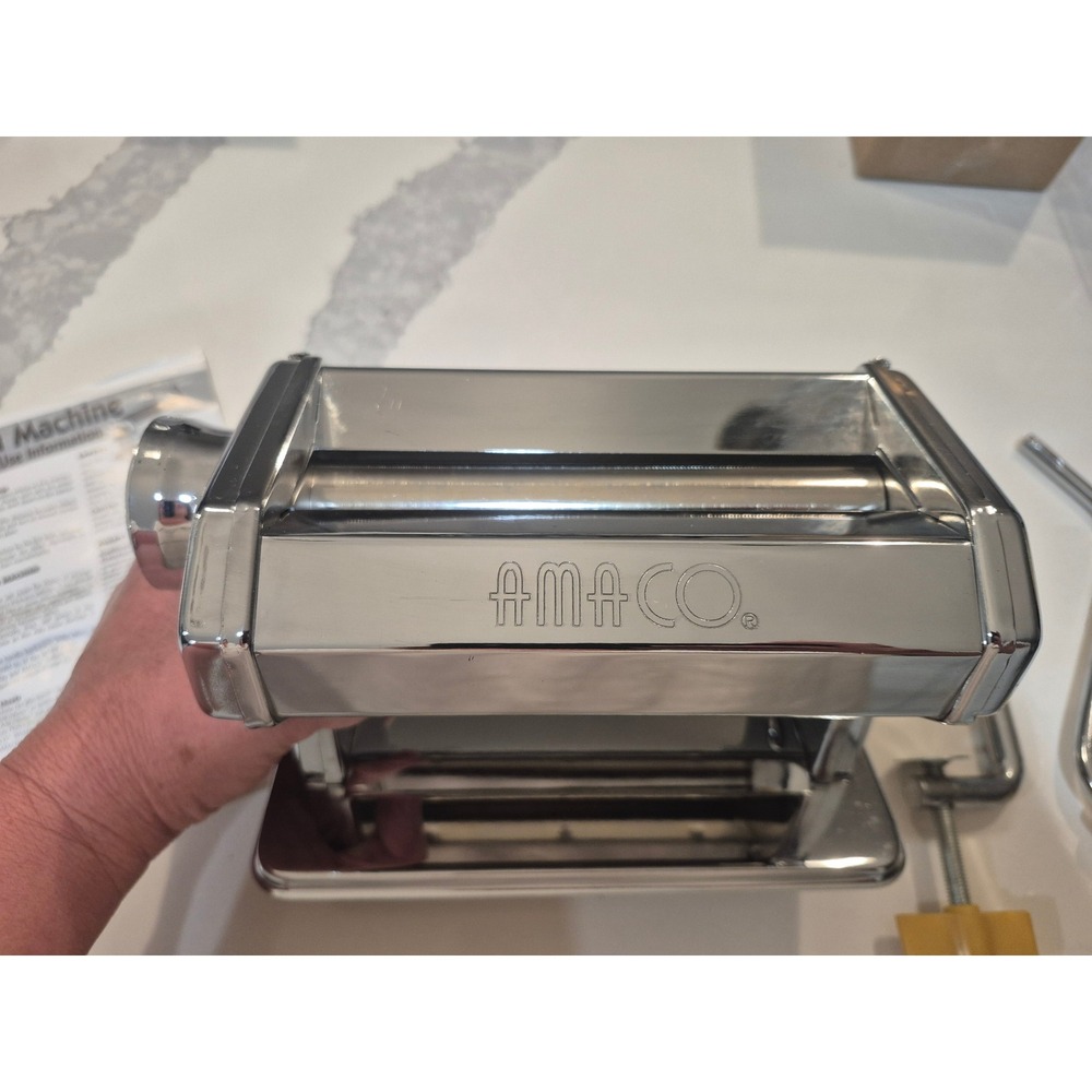 AMACO Pasta Machine for Polymer Clay and Soft Metal Sheet Stainless Steel 12381S - Picture 6 of 7